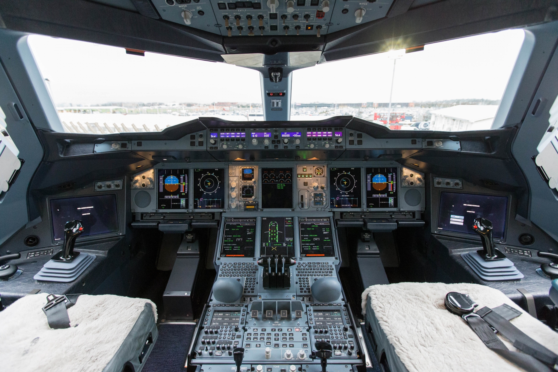 A380 Flight Deck